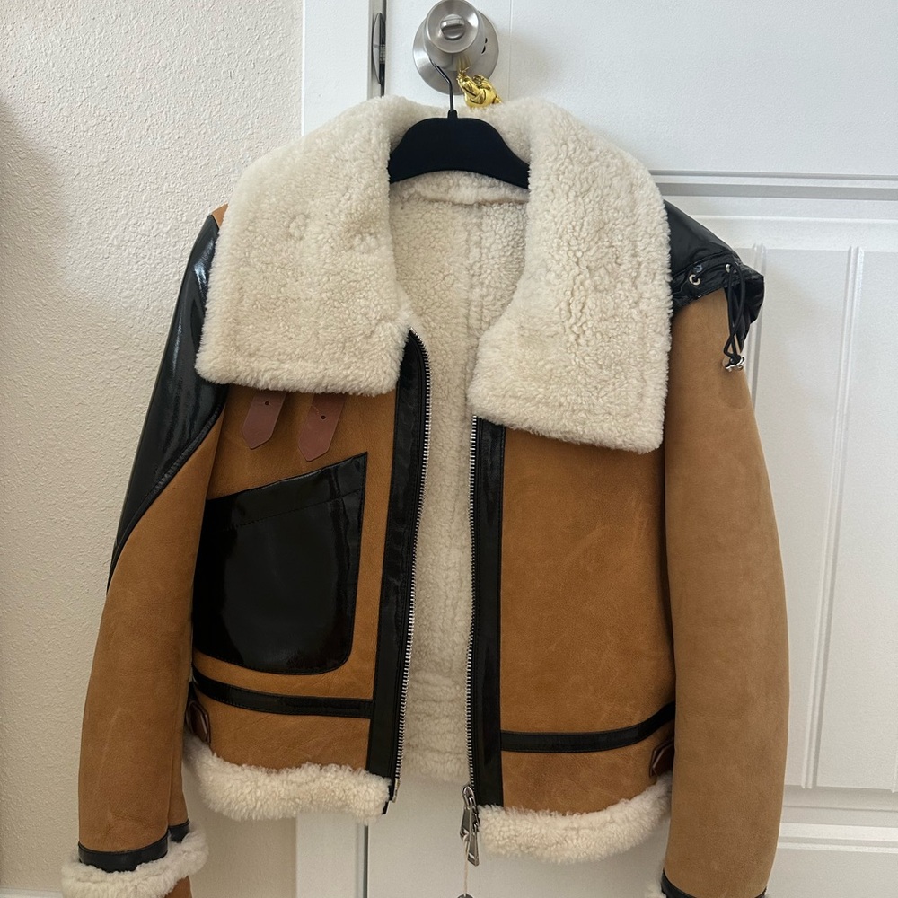 Moncler Sherpa lined Jacket